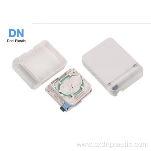 1/2 Cores Fiber Optic Termination Box